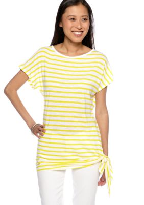 MICHAEL Michael Kors Side Tie Hem Top