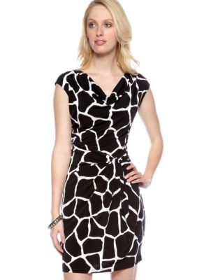 MICHAEL Michael Kors Giraffe Twist Knot Dress