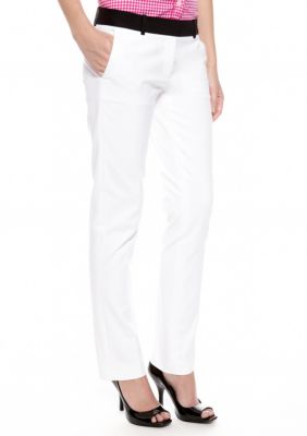 MICHAEL Michael Kors Color Block Slim Leg Pant