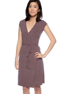 MICHAEL Michael Kors Sleeveless Printed Wrap Dress