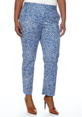 MICHAEL Michael Kors Plus Size Print Ankle Pant