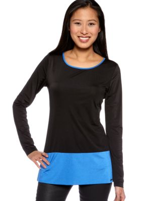Calvin Klein Jersey Color Block Top