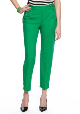 Calvin Klein Skinny Pant with Zipper Detail