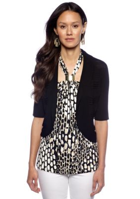 Calvin Klein Novelty Knit Shrug