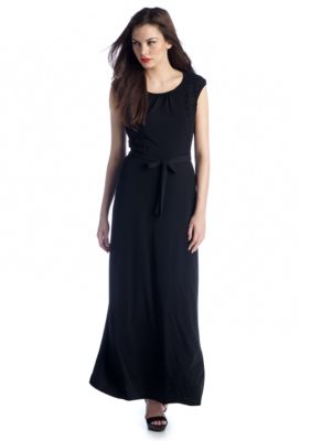 Calvin Klein Cap Sleeve Maxi Dress