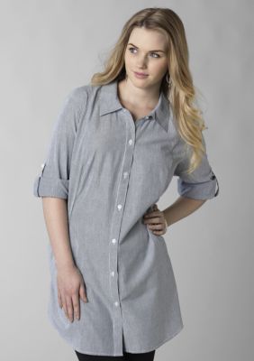 Fire Plus Size J Pocket Tunic