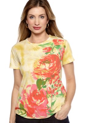 Jane Ashley Garden Tye Dye Top