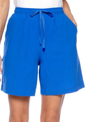Jane Ashley Sheeting Short