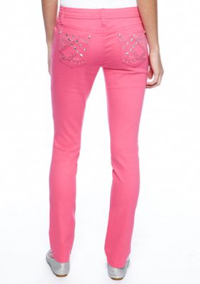 Earl Jean Bling Back Pocket Skinny Jean