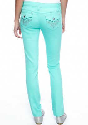 Earl Jean Bling Back Pocket Skinny Jean