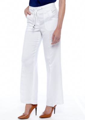 Sharagano Tie Front Wide Leg Pant