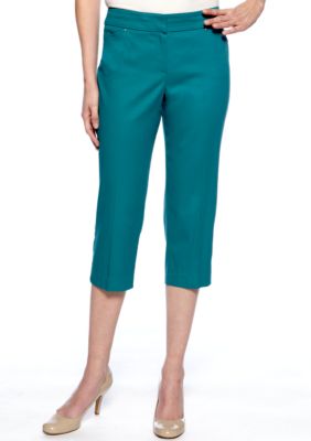 Sharagano Twill Crop Pant
