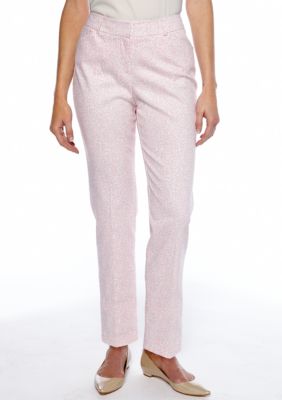 Sharagano Print Ankle Pant