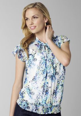 Madison Floral Woven Top
