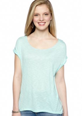 Nine West Vintage America Collection Freesia Solid Tee