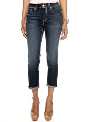 Nine West Vintage America Collection Merrilin Heavy Stitch Jean Capri