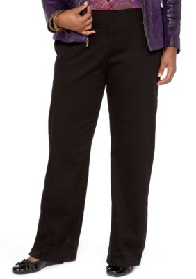 Ruby Rd Plus Size Stretch Twill Pant