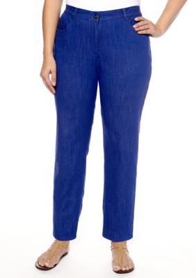 Ruby Rd Plus Size Cruise Control Ankle Jean