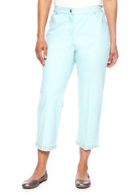Ruby Rd Powder Play Embellished Capri