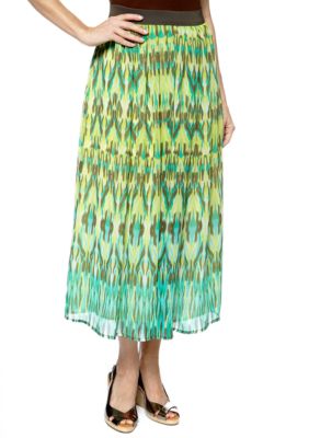 Ruby Rd Calypso Ikat York Skirt
