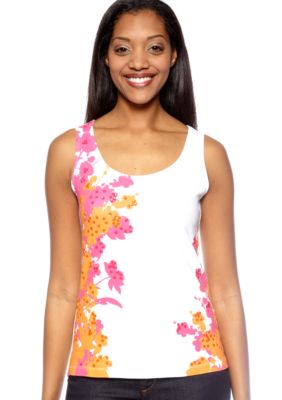 Ruby Rd High Voltage Sequin Embellished Tank