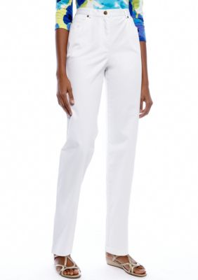 Ruby Rd Favorite Side Elastic Stretch Twill Pant