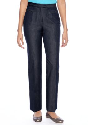 Ruby Rd. Boho Cool Career Stretch Average Length Straight Leg Jean
