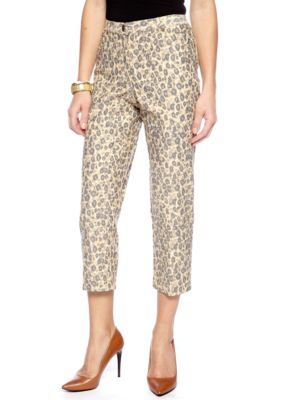 Ruby Rd Tribe Vibe Wild Leopard Capri