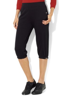 Lauren Active Cropped French Terry Athletic Pant