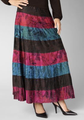 ND&reg; New Directions Printed Tiered Skirt