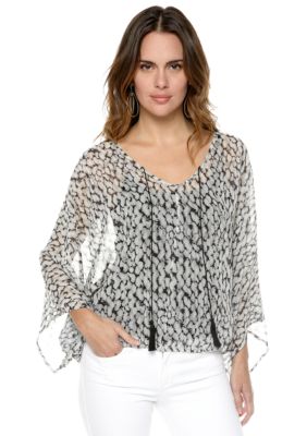 Sanctuary Poncho Blouse