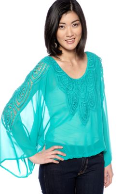 Sanctuary Santa Fe Dolman Sleeve Blouse