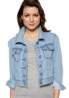 Sanctuary Three-Quarter Sleeve Jean Jacket