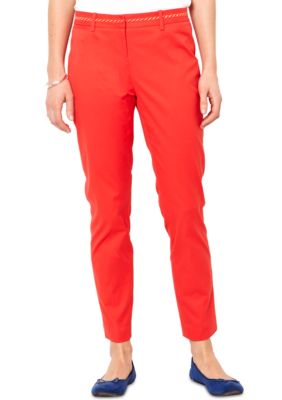 Nautica Solid Skinny Ankle Pant