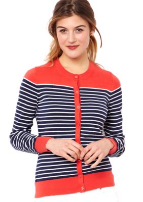 Nautica Breton Stripe Colorblock Sweater