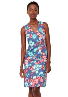 Nautica Floral Print Sheath Dress