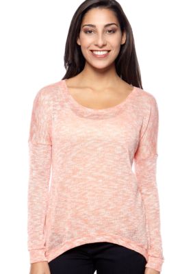 Big Star Amelia Marled Dolman Sleeve Top