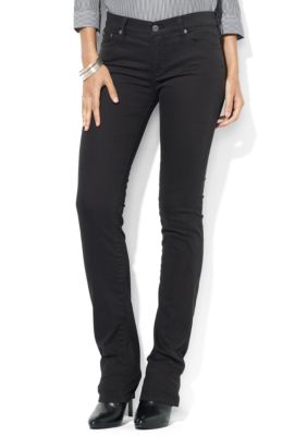 Lauren Jeans Co. Slimming Modern Straight Jean