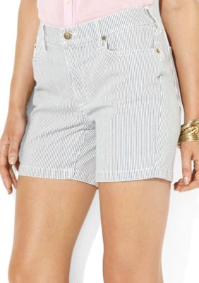 Lauren Jeans Co. Striped Denim Short