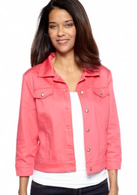 New Directions&reg; Petite Three Quarter Sleeve Jacket