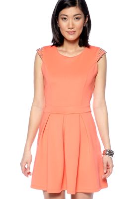 Romeo & Juliet Couture Fit And Flare Open Back Dress