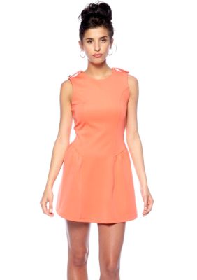 Romeo & Juliet Couture Fit and Flare Zip Dress