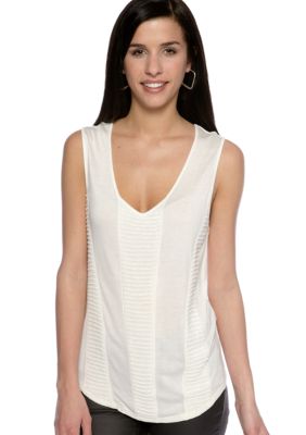 Matty M Sequin Stripe Tank