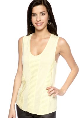 Matty M Sequin Stripe Tank