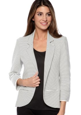 Willow and Clay Stripe Blazer
