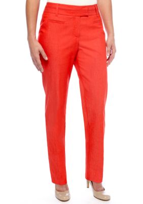 New Directions Petite Denim Slim Leg Pant