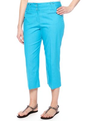 New Directions Denim X-Tab Crop