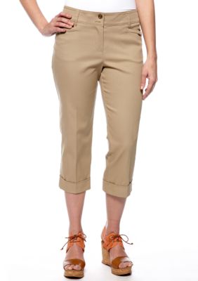 New Directions Slim Leg Cuff Crop