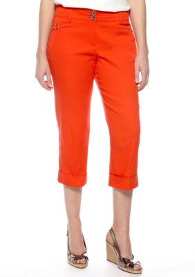 New Directions Slim Leg Cuff Crop