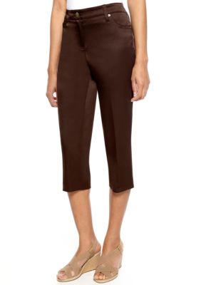 New Directions Five Pocket Crop Pant
